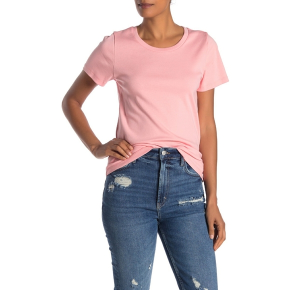 NEW J.Crew Perfect Fit Short Sleeve Slip-on T-shirt - Picture 2 of 6